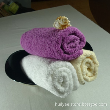 100% Cotton Dyed Hotel Face Towel